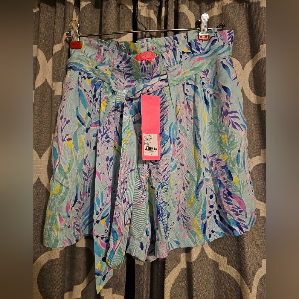 NWT Lilly Pulitzer high-waisted shorts